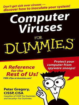 cover image of Computer Viruses For Dummies